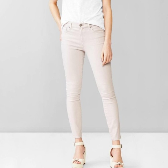 GAP Denim - GAP 1969 True Skinny Skimmer Pink Jeans 27R